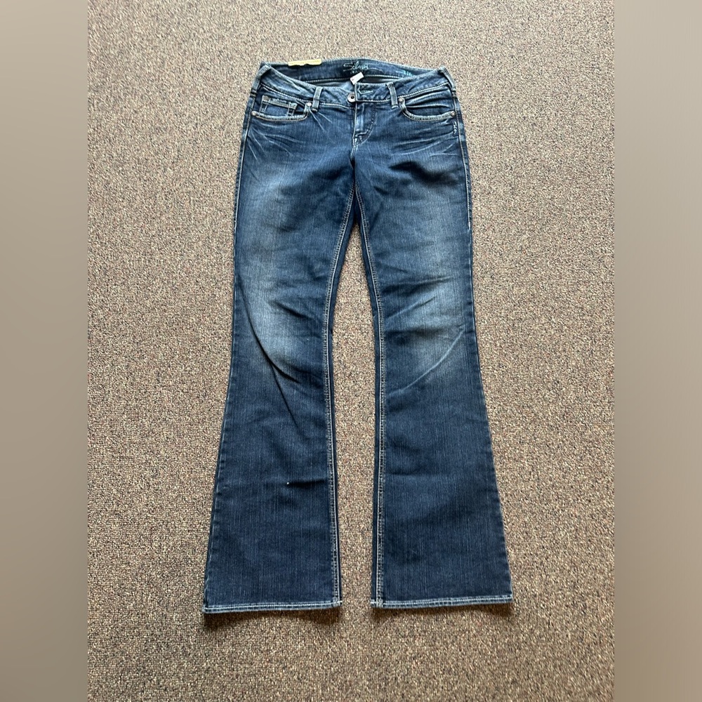 Wide Leg Siver Jeans!